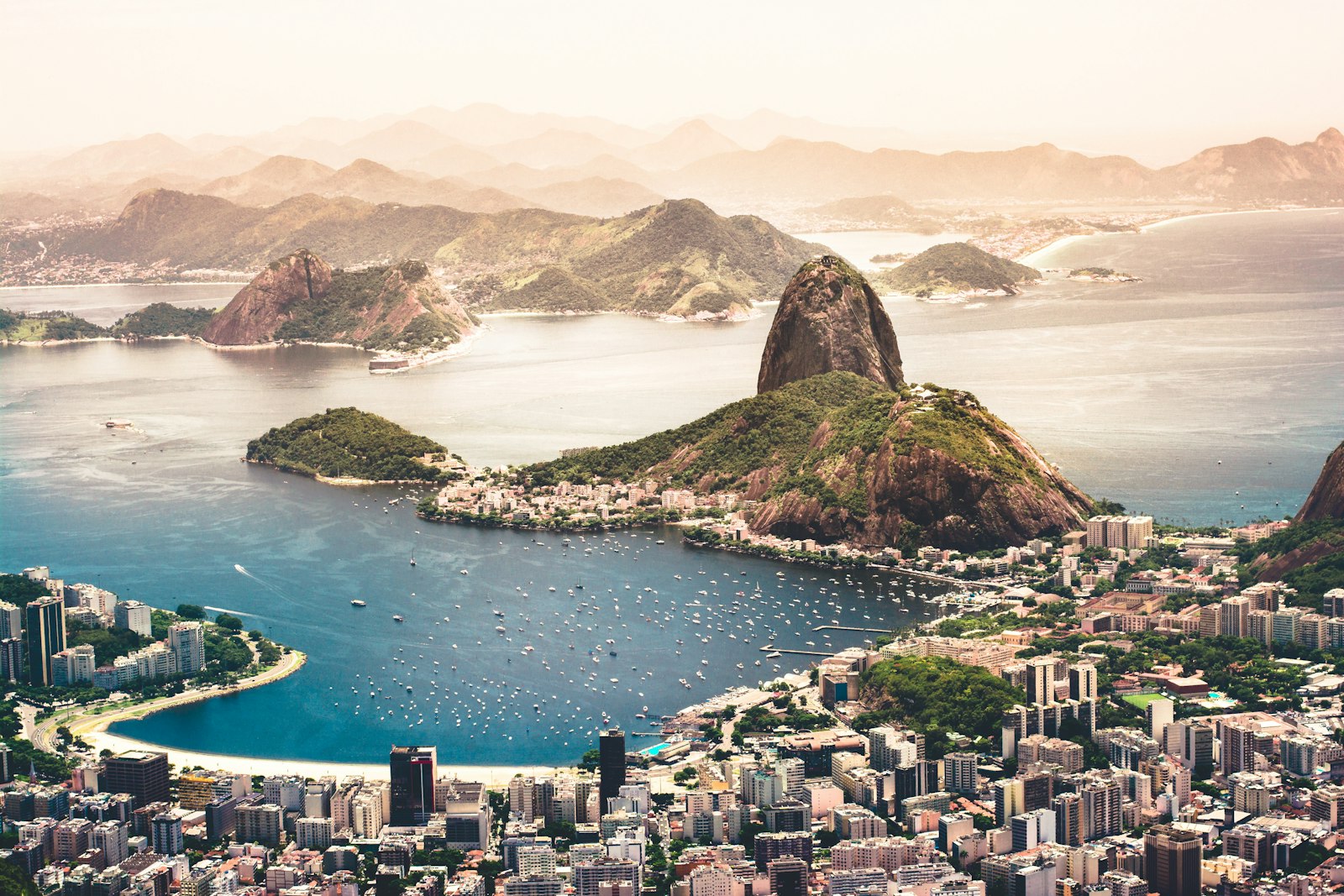 Vista da cidade do Rio de Janeiro